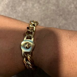 Gold plated bracelet